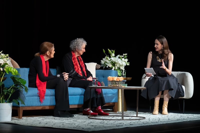 Margaret Atwood And Gloria Steinem In Conversation - Suzanne Cordeiro Photography