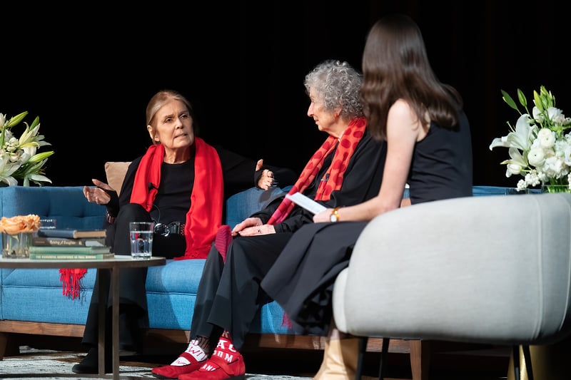 Margaret Atwood And Gloria Steinem In Conversation - Suzanne Cordeiro Photography