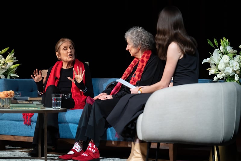 Margaret Atwood And Gloria Steinem In Conversation - Suzanne Cordeiro Photography