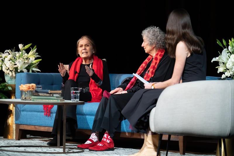 Margaret Atwood And Gloria Steinem In Conversation - Suzanne Cordeiro Photography