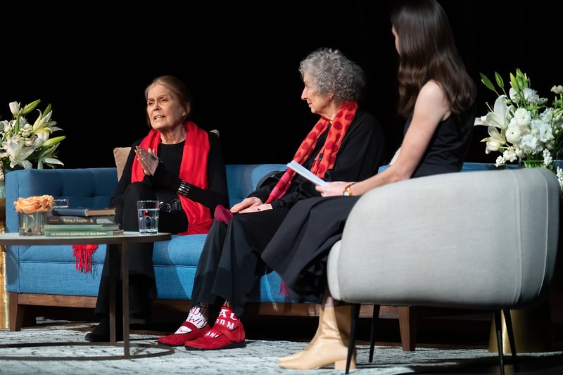 Margaret Atwood And Gloria Steinem In Conversation - Suzanne Cordeiro Photography