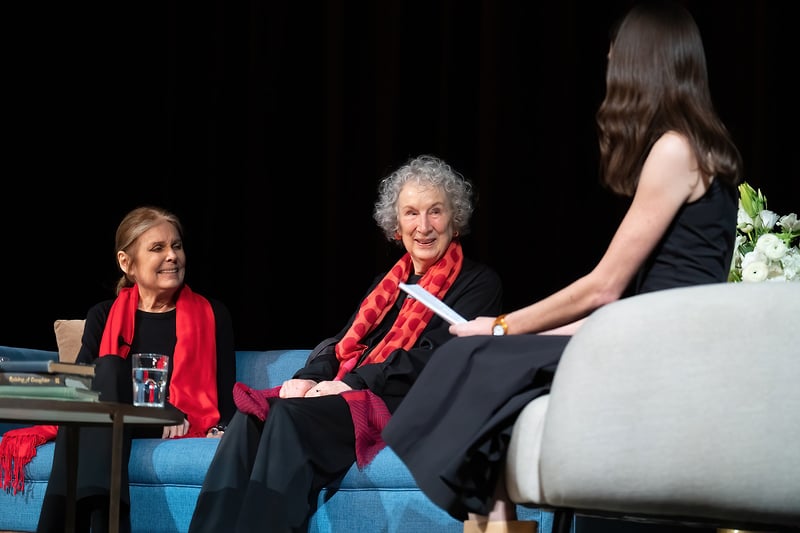 Margaret Atwood And Gloria Steinem In Conversation - Suzanne Cordeiro Photography