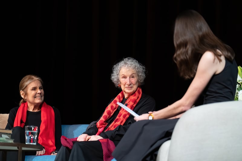 Margaret Atwood And Gloria Steinem In Conversation - Suzanne Cordeiro Photography