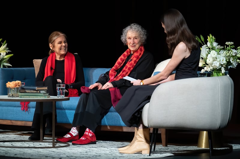 Margaret Atwood And Gloria Steinem In Conversation - Suzanne Cordeiro Photography