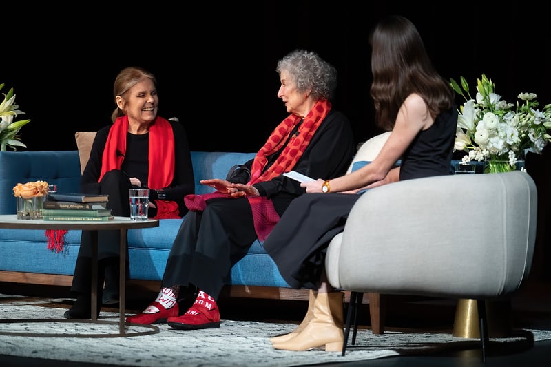 Margaret Atwood And Gloria Steinem In Conversation - Suzanne Cordeiro Photography