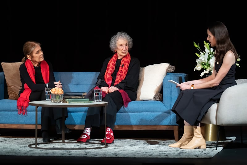 Margaret Atwood And Gloria Steinem In Conversation - Suzanne Cordeiro Photography