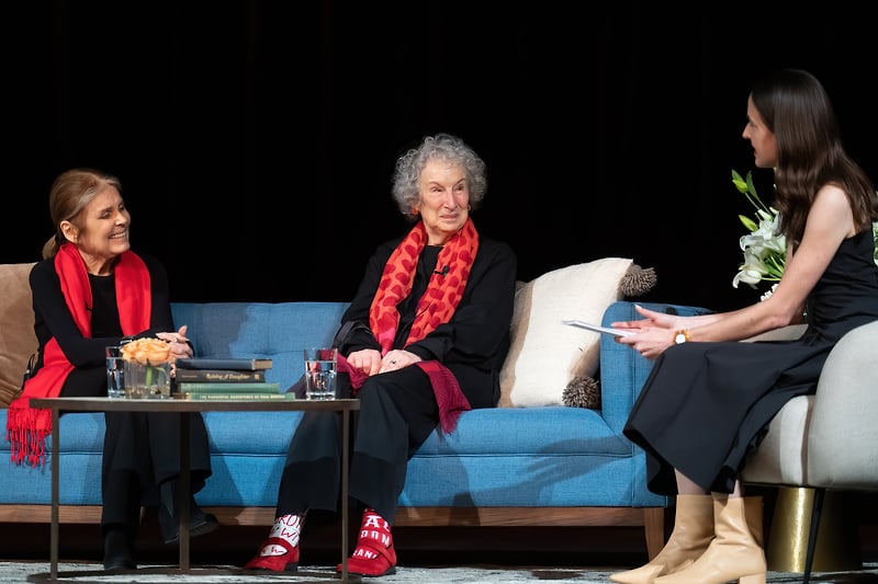 Margaret Atwood And Gloria Steinem In Conversation - Suzanne Cordeiro Photography