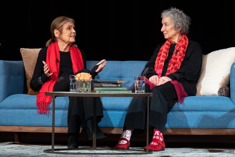 Margaret Atwood And Gloria Steinem In Conversation - Suzanne Cordeiro Photography