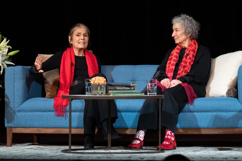 Margaret Atwood And Gloria Steinem In Conversation - Suzanne Cordeiro Photography