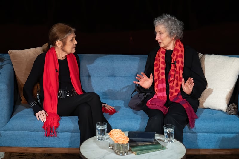 Margaret Atwood And Gloria Steinem In Conversation - Suzanne Cordeiro Photography