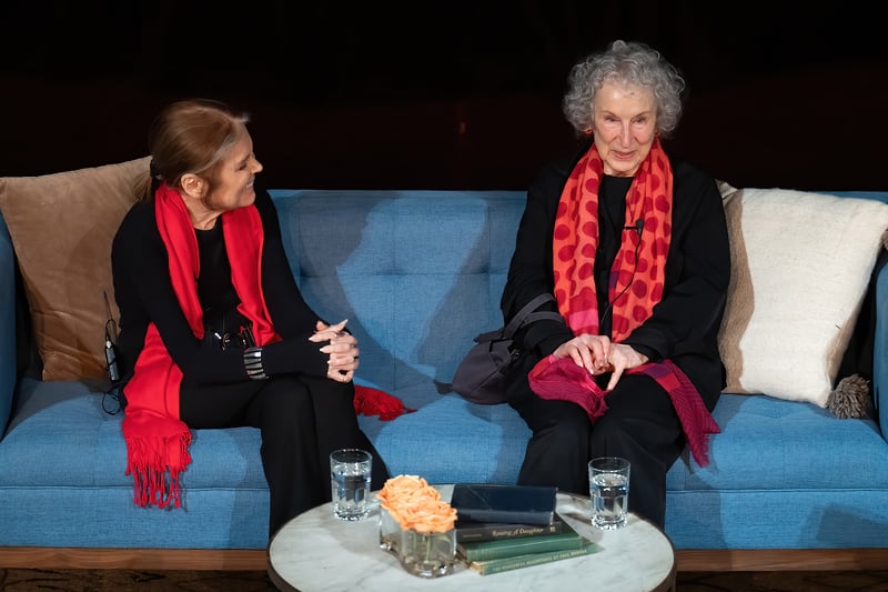 Margaret Atwood And Gloria Steinem In Conversation - Suzanne Cordeiro Photography