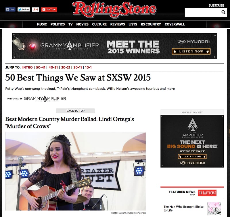 Lindi Ortega - Suzanne Cordeiro Photography
